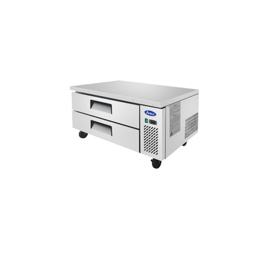Masă rece refrigerată, 2 sertare, 215 litri, sub broiler, Atosa - imaginea 2
