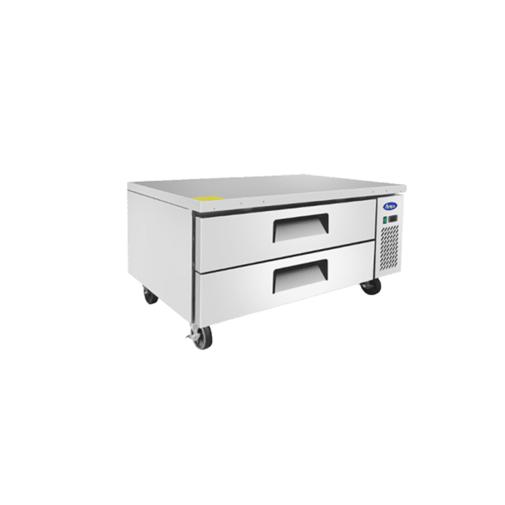 Masă rece refrigerată, 2 sertare, 215 litri, sub broiler, Atosa - imaginea 3
