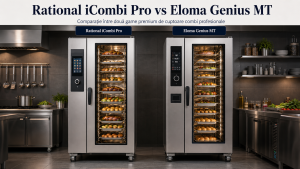 Cuptor Rational 10 tăvi: iCombi Pro vs Eloma Genius MT – merită să plătești 30% în plus pentru brand?